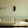 SSDECO.es | Cuadro Decorativo Mujer Maravilla - Arte en Madera Negro, 26x41 cm - Decoración Moderna para Salón, Dormitorio y Oficina (copia)